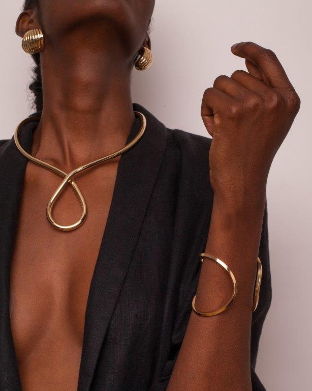 Choker Bally Ouro