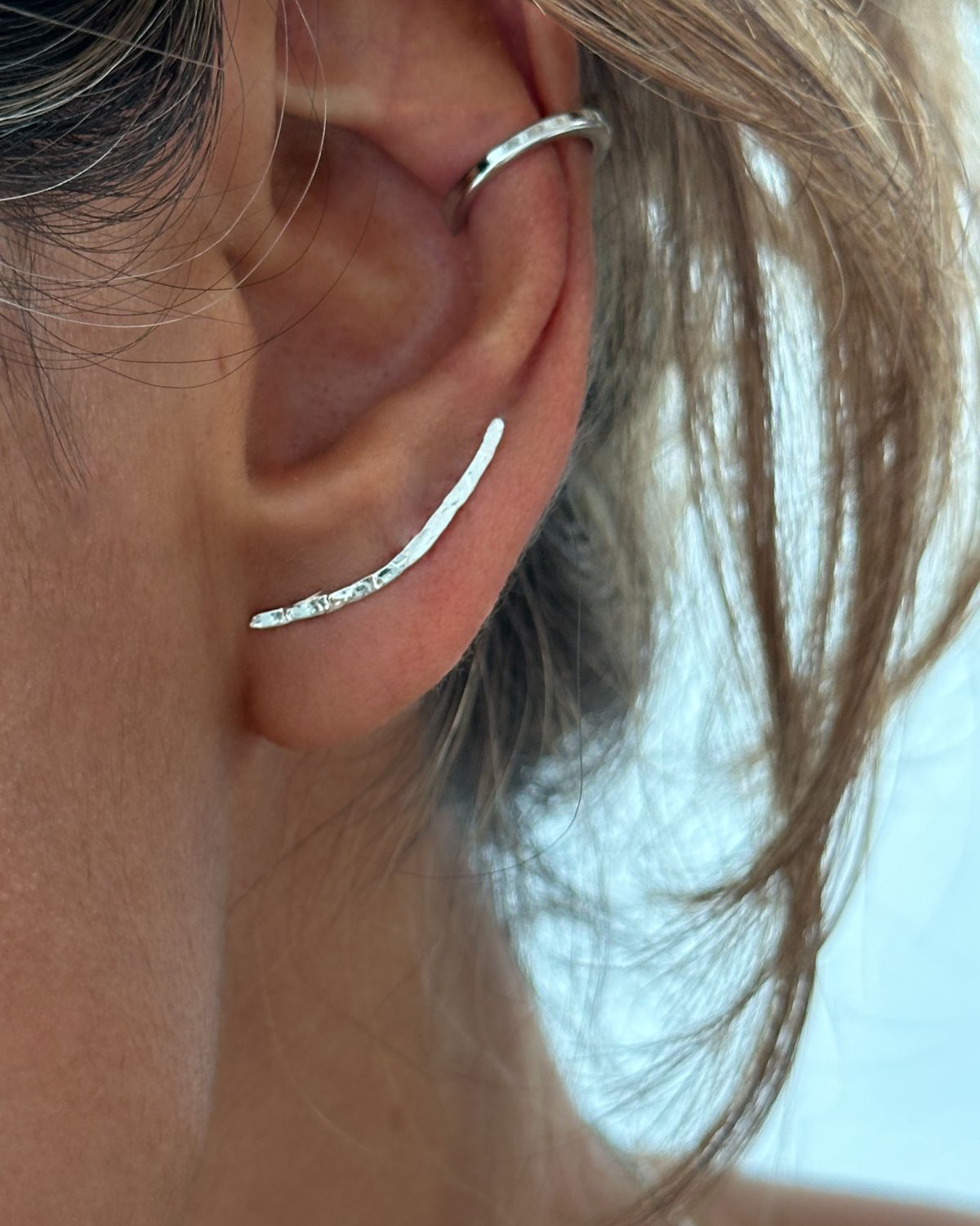 Piercing Fake Linha Prata