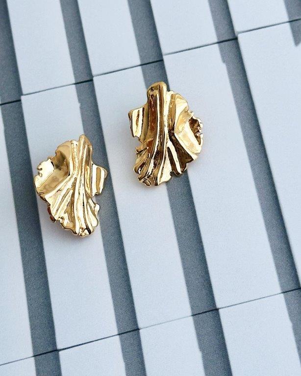 Brinco Drapê Ouro