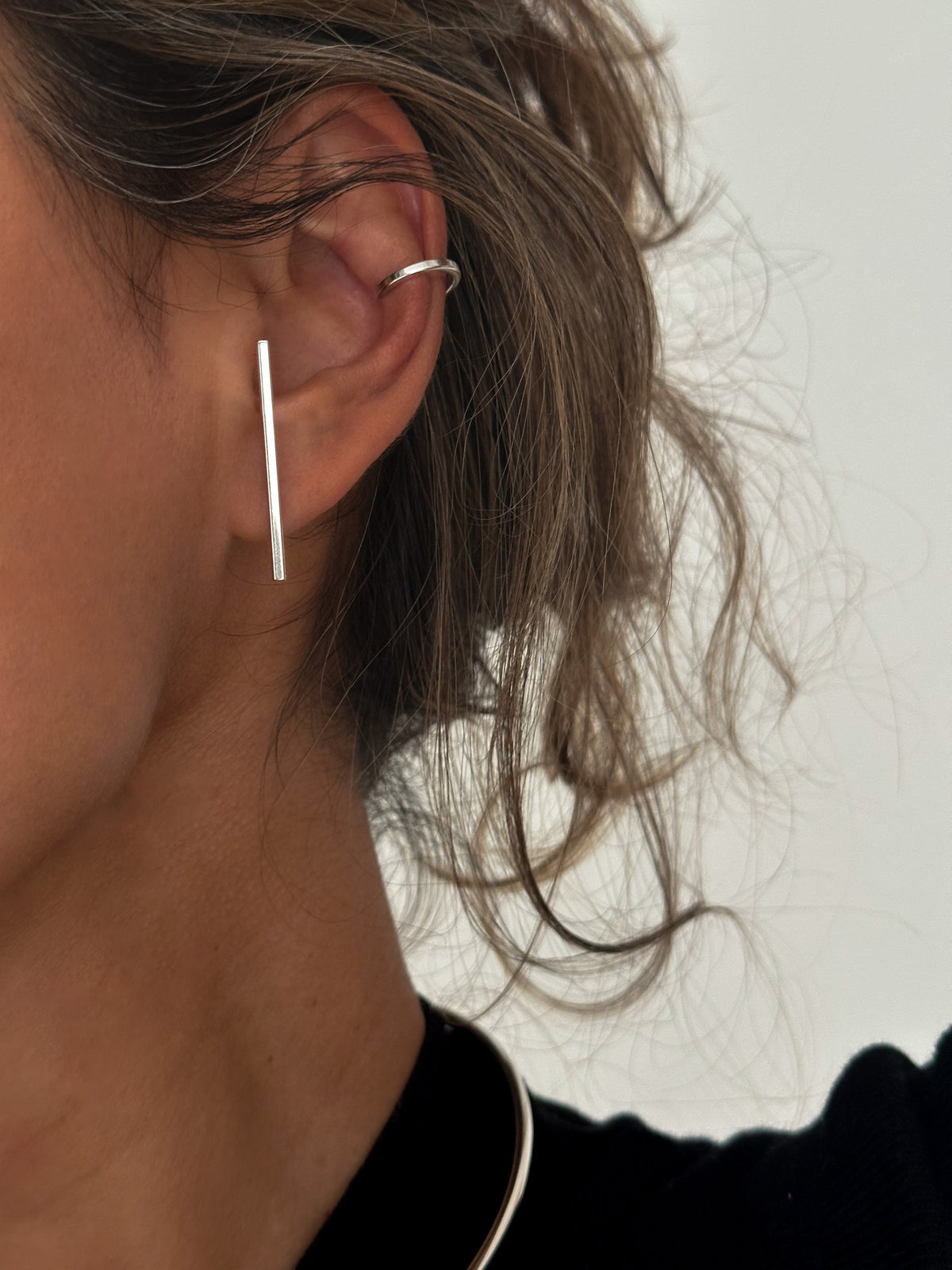 Piercing Fake Linha Prata