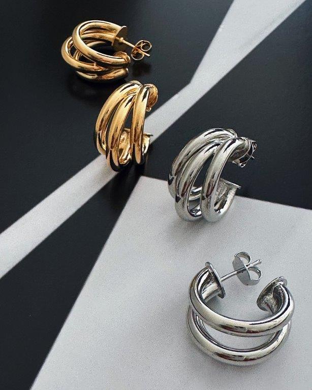Argola Pepa Ouro