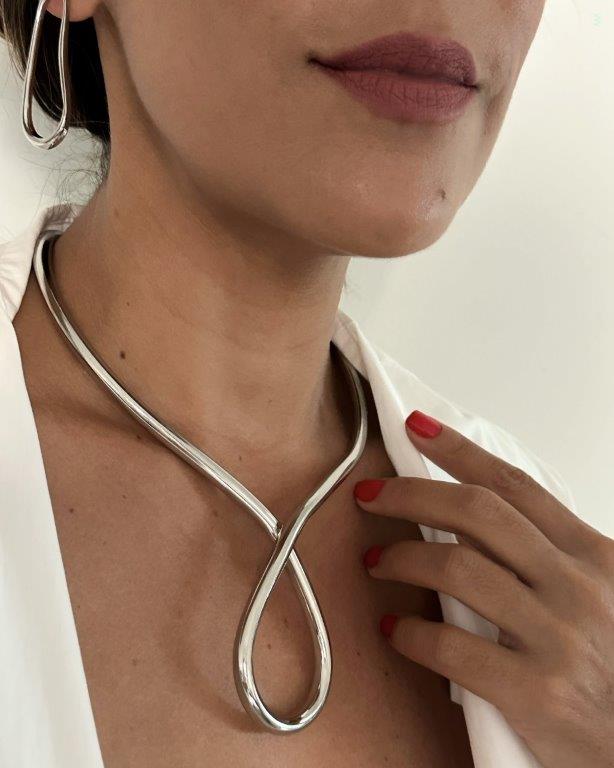 Choker Bally Prata