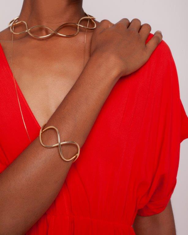 Choker Laila Ouro
