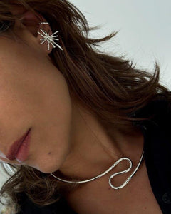Choker Cila Prata