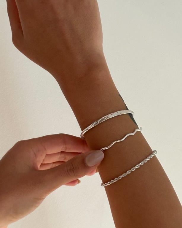 Bracelete Lena Prata