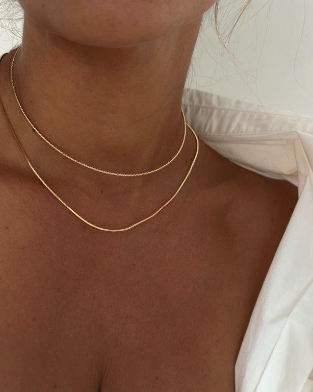 Choker Molina Ouro