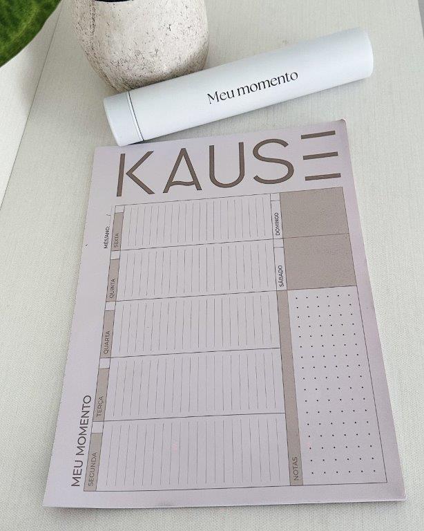 Planner + Adesivo  Kause