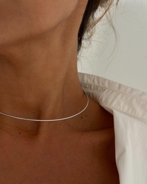 Choker Molina Prata