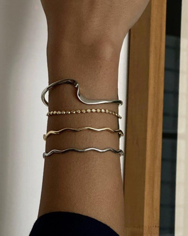 Bracelete Neva Prata
