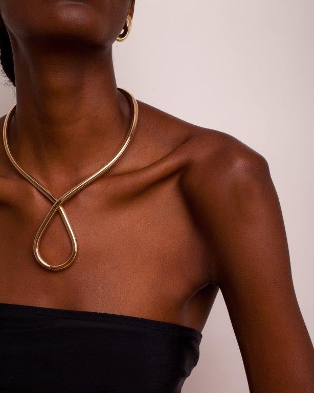 Choker Bally Ouro