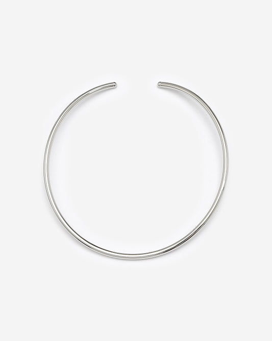 Choker Tubo Prata