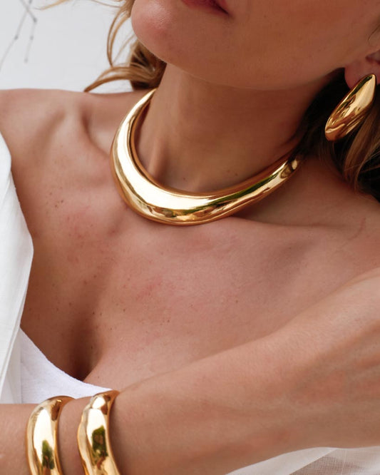 Choker Volve Ouro