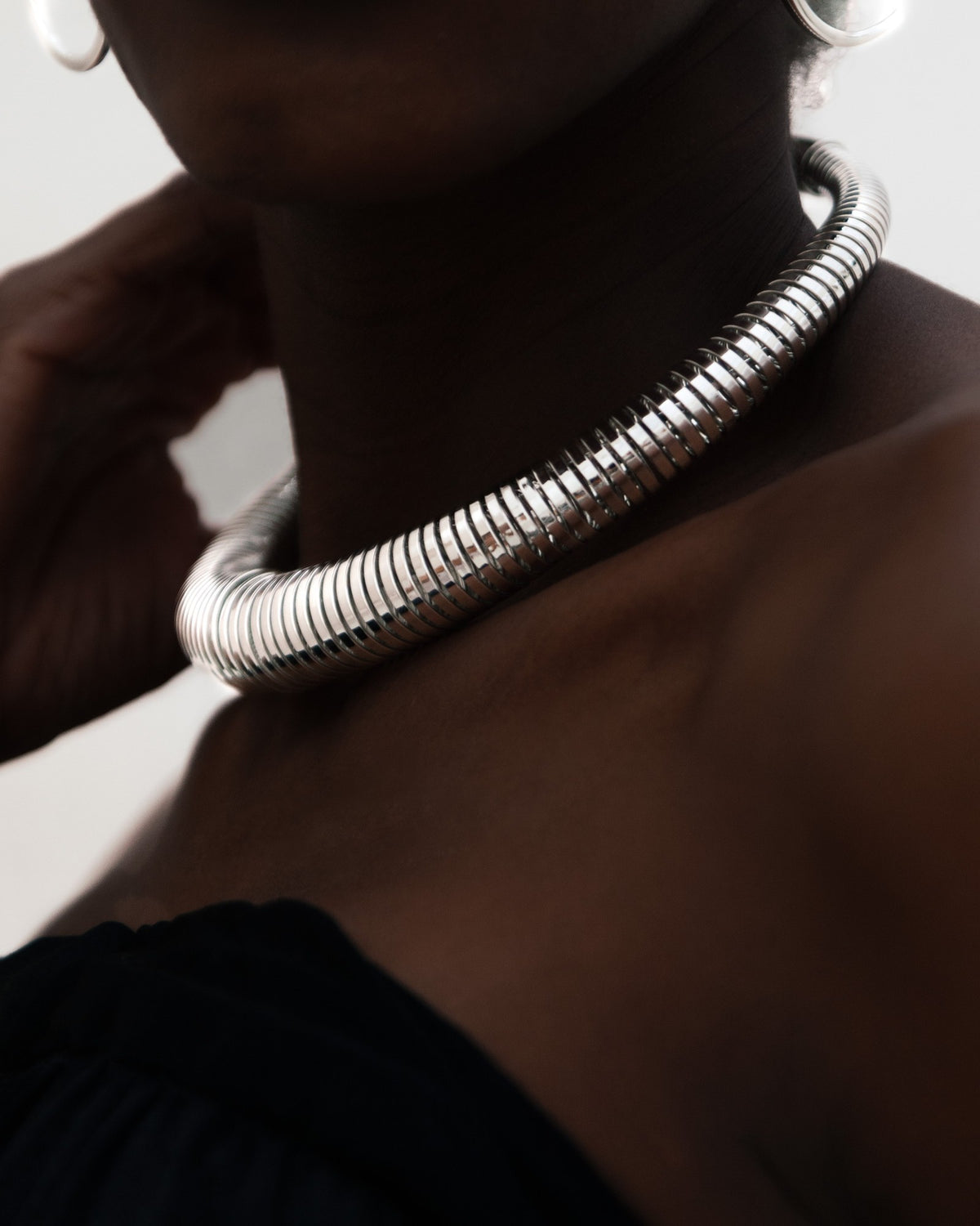 Choker Arazo Prata