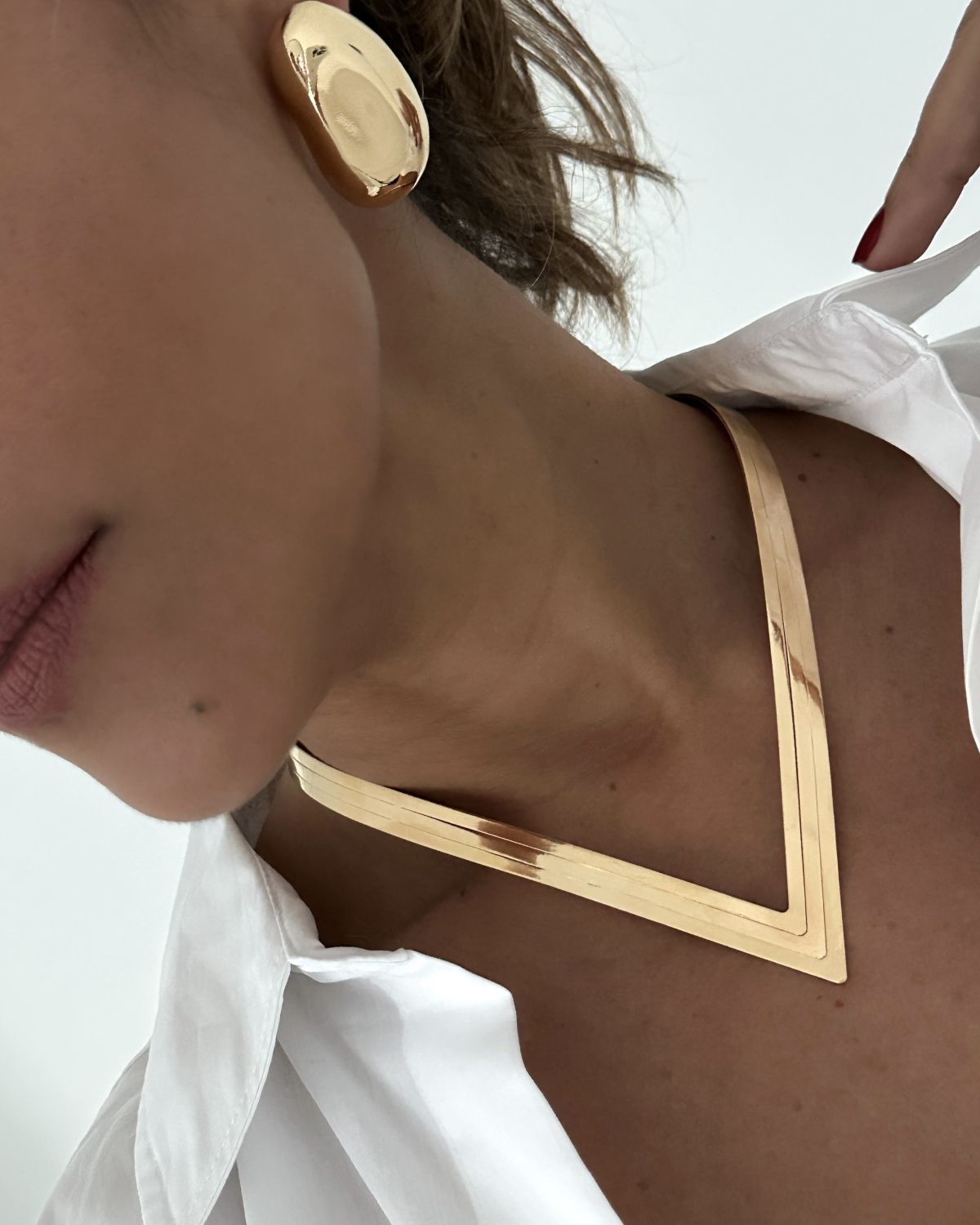 Choker Ness Ouro
