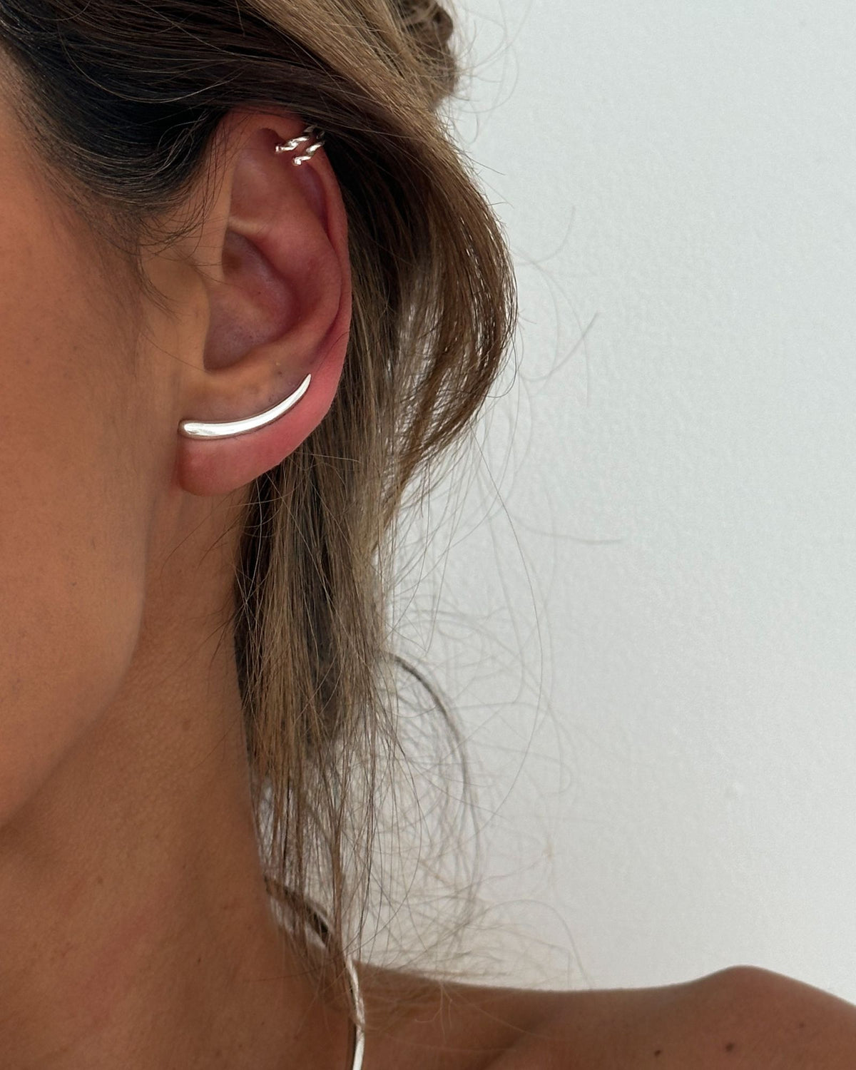 Ear Cuff Elli Prata