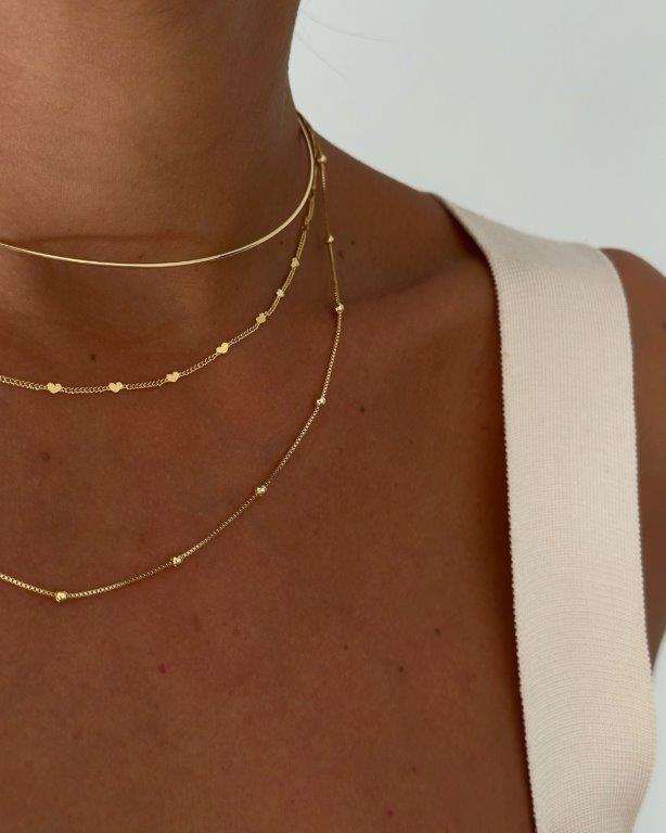Colar Curto Bela Ouro
