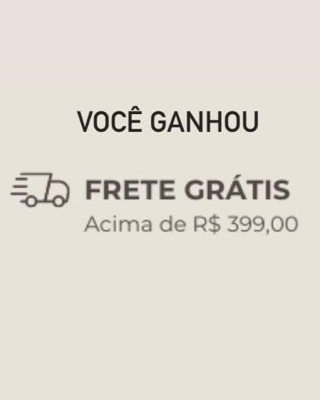 Ganhou FRETE GRÁTIS