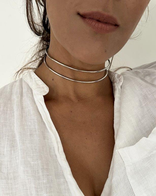 Choker Ester Prata