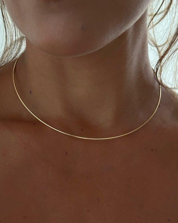 Choker Slim Ouro