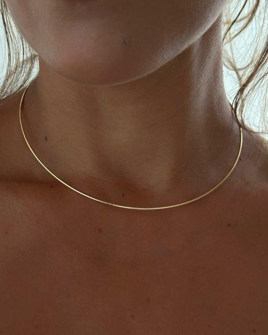 Choker Slim Ouro