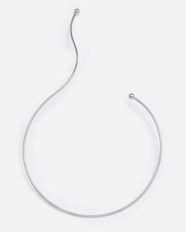 Choker Aster Prata