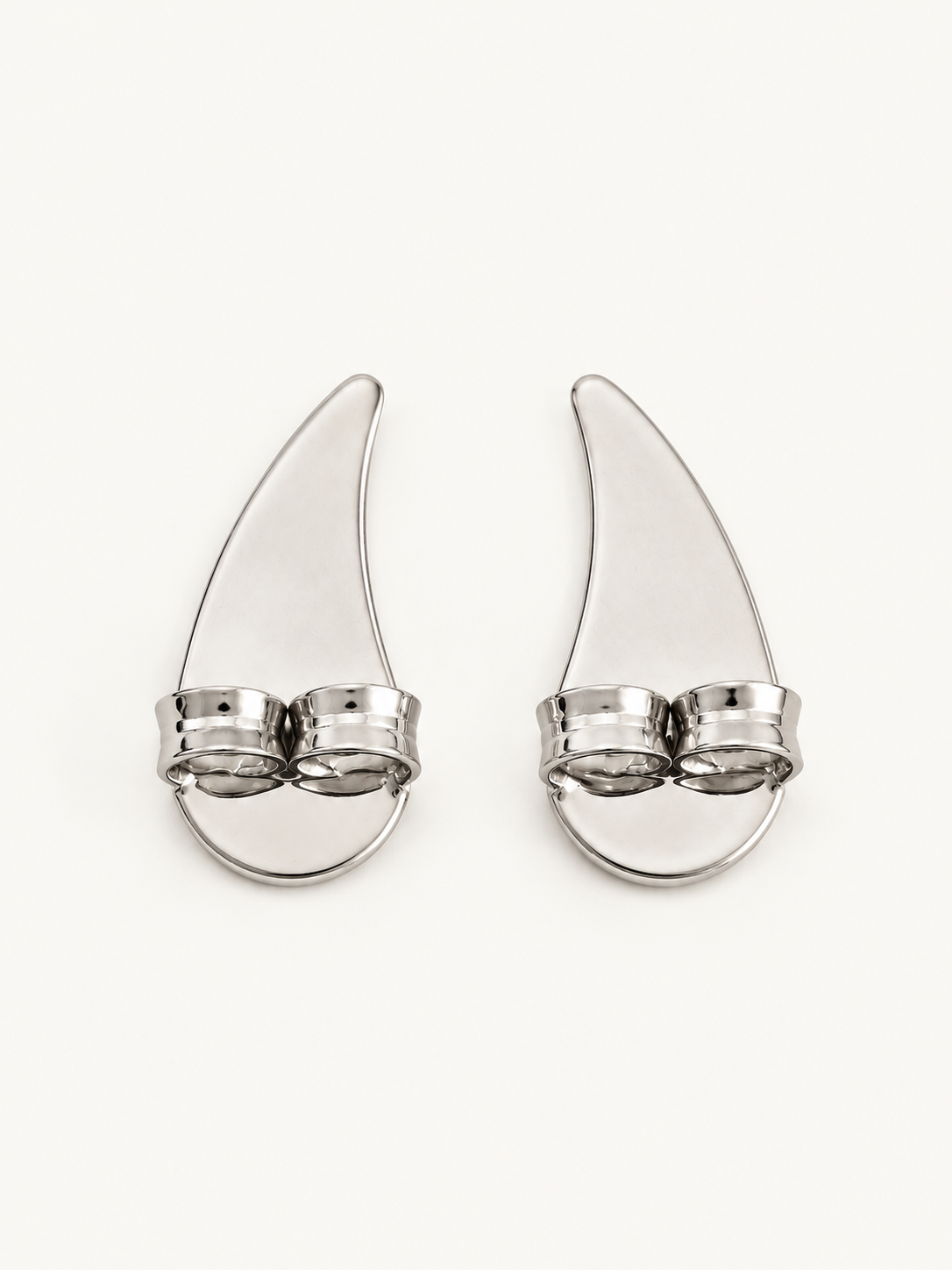 Ear Cuff Bolhas Prata