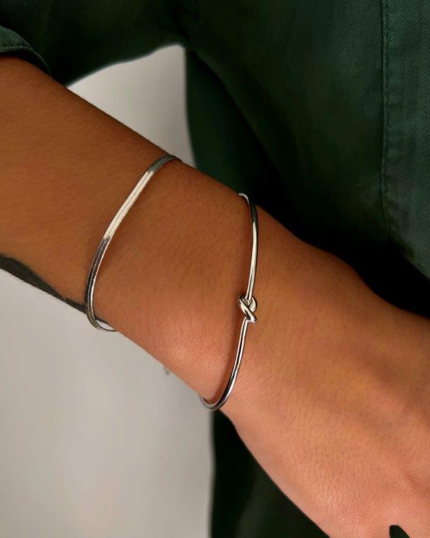 Bracelete Jena Prata