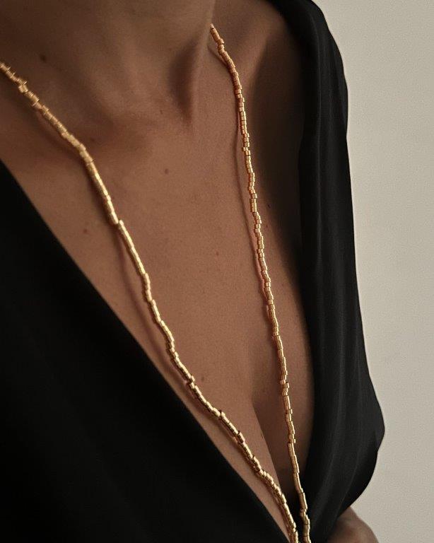 Colar Longo Pari Ouro