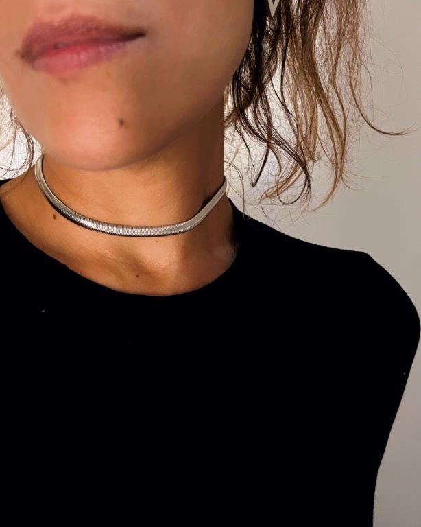 Choker Mari Prata