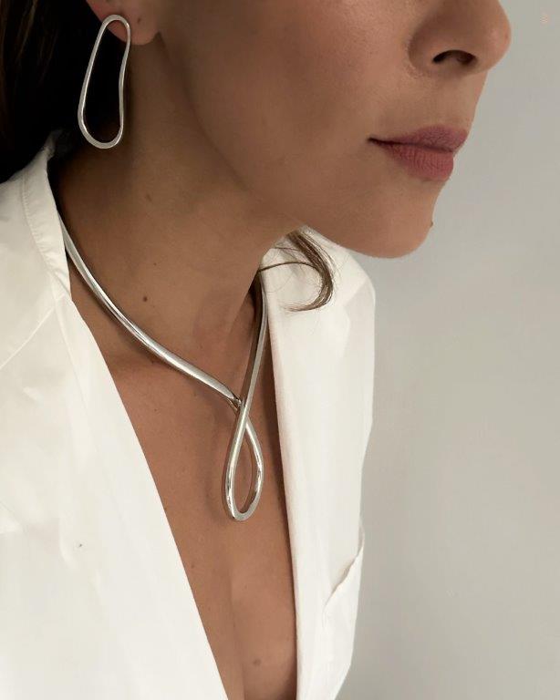 Choker Bally Prata