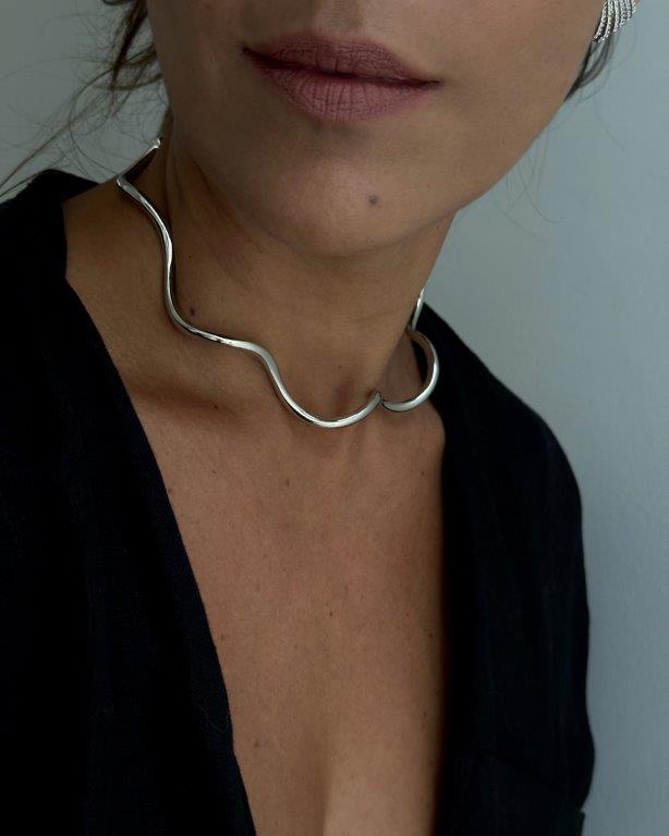 Choker Nura Prata