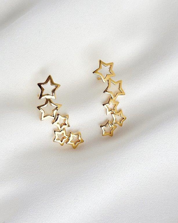 Ear Cuff Estela Ouro