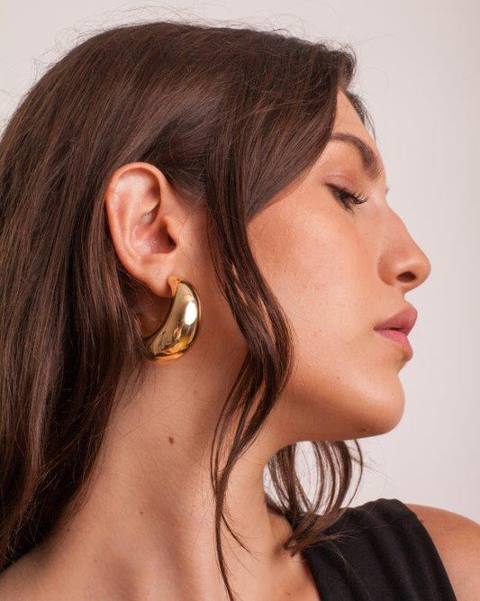 Argola Belle Ouro