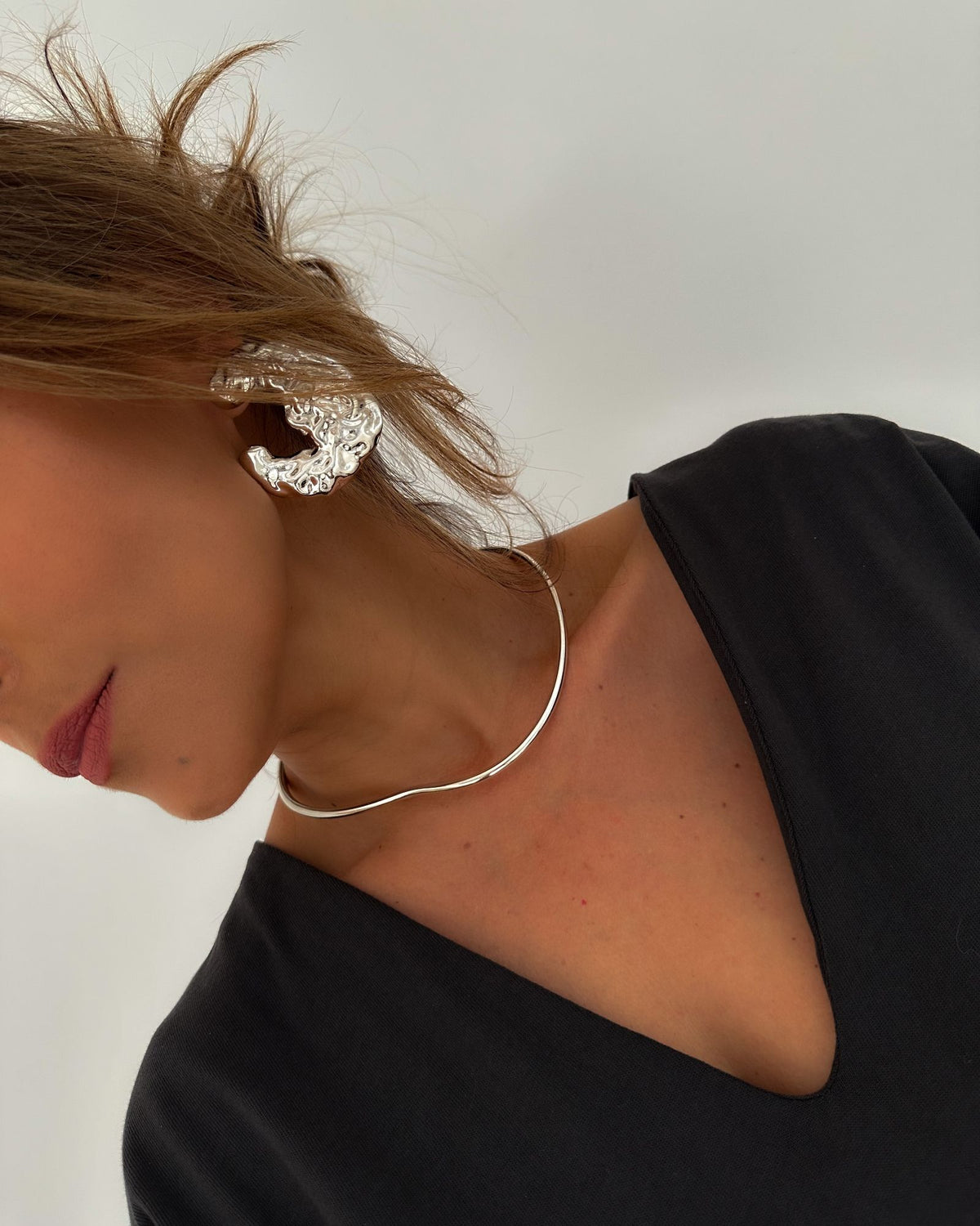 Choker Sade Prata