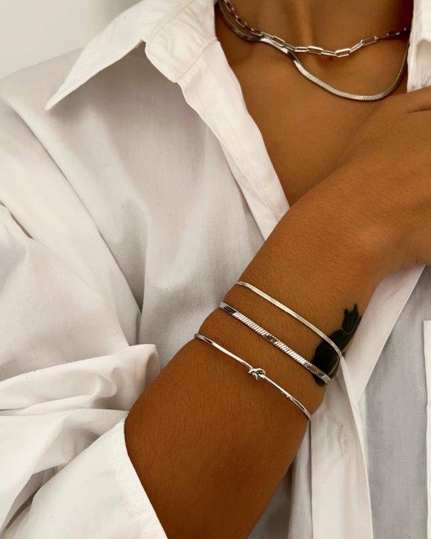 Bracelete Jena Prata