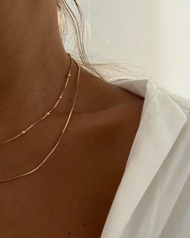 Colar Curto Nina Ouro