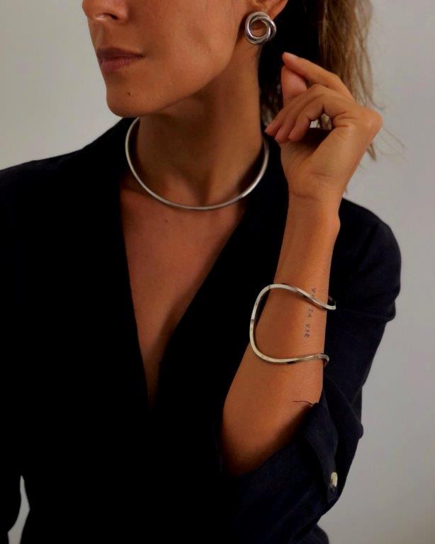 Bracelete Forma Prata