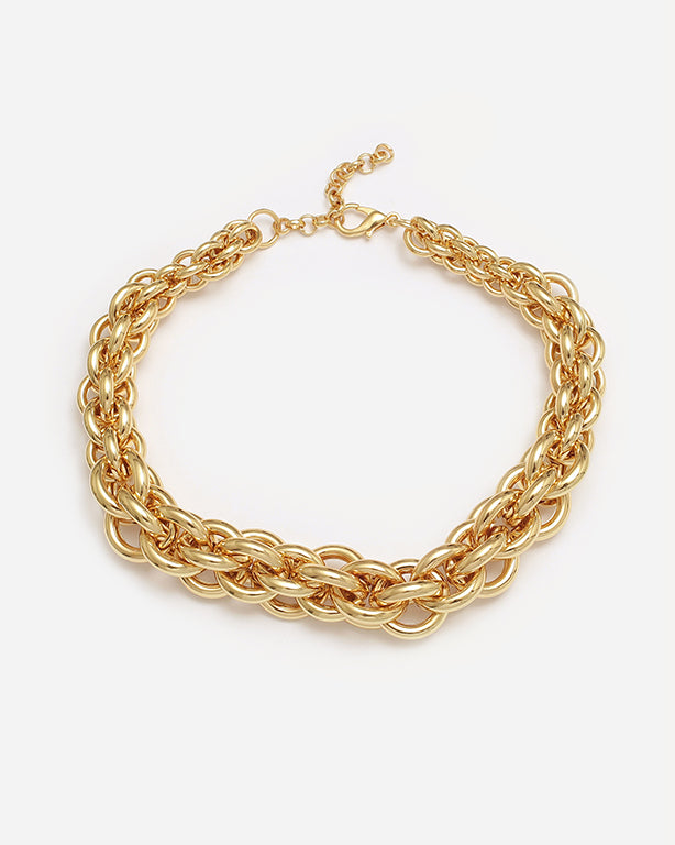 Choker Nube Ouro