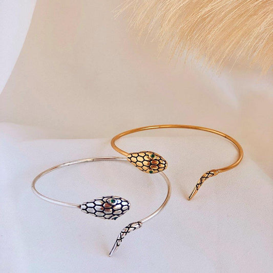 Bracelete Cobra Prata