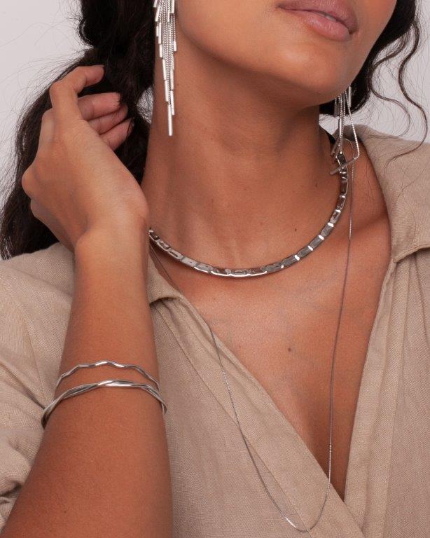 Bracelete Daka Prata