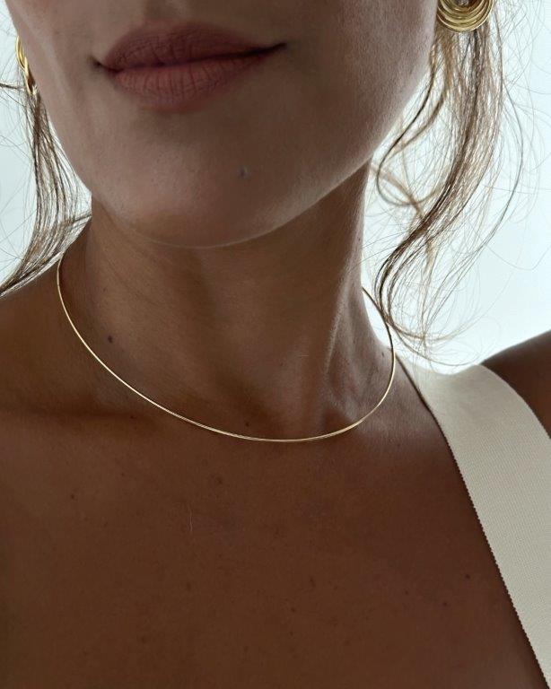 Choker Slim Ouro