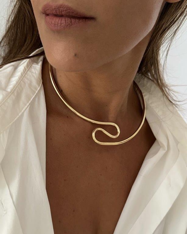 Choker Cila Ouro