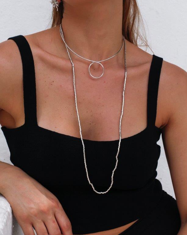 Choker All Prata