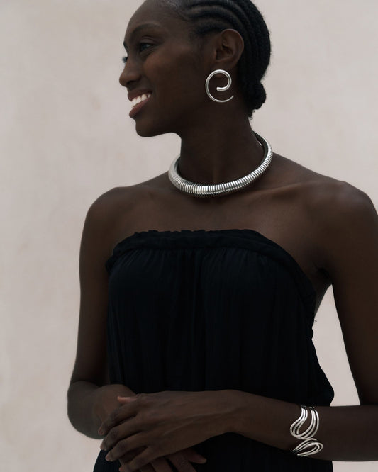 Choker Arazo Prata