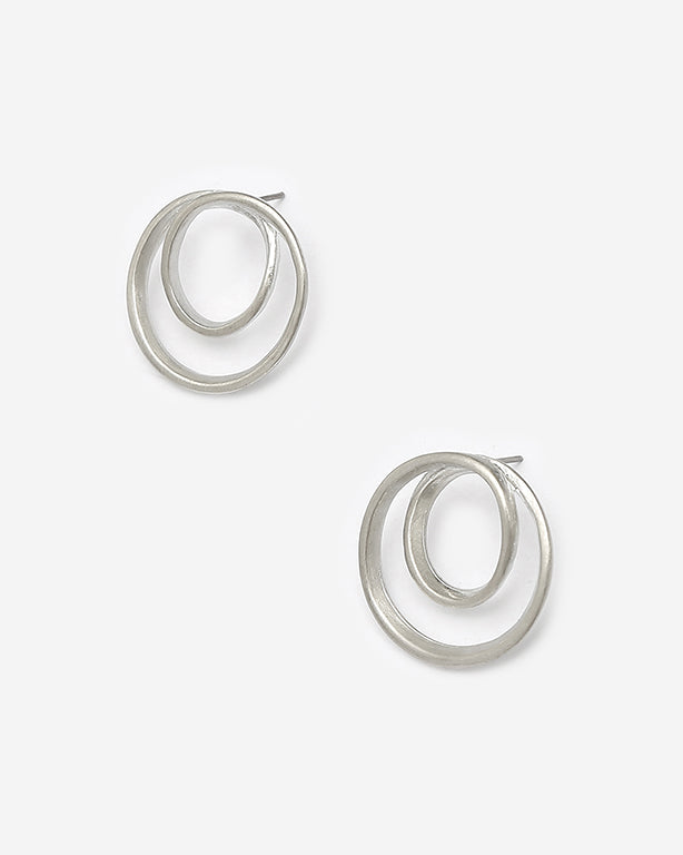 Brinco Espiral Prata