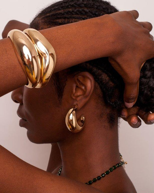 Argola Belle Ouro