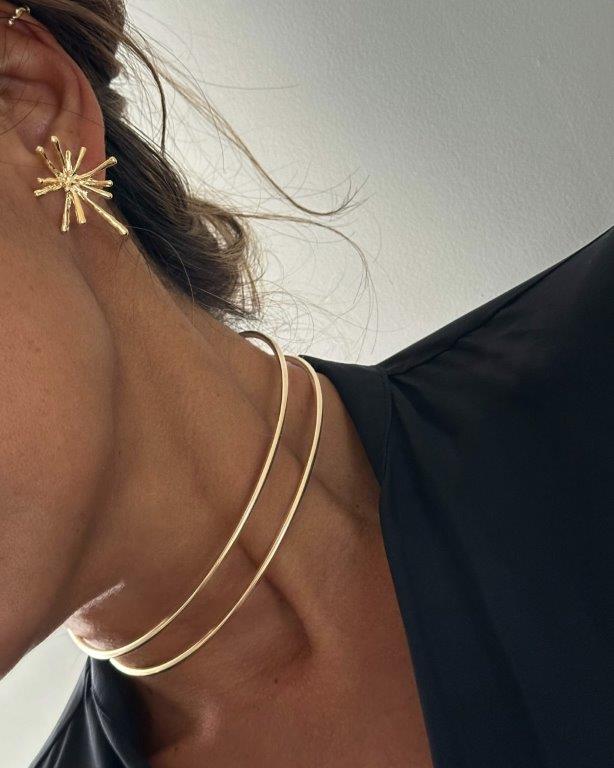 Choker Ester Ouro