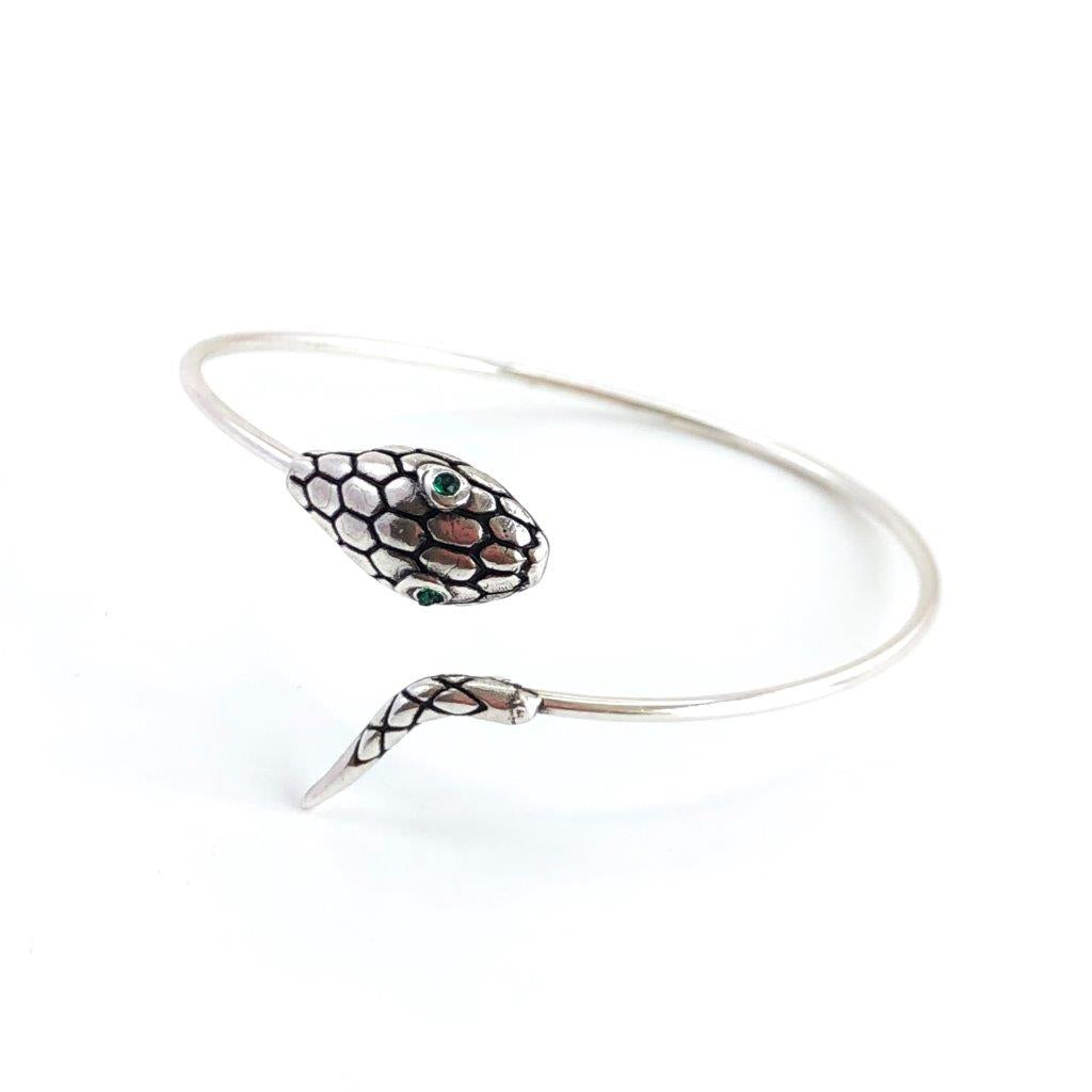 Bracelete Cobra Prata