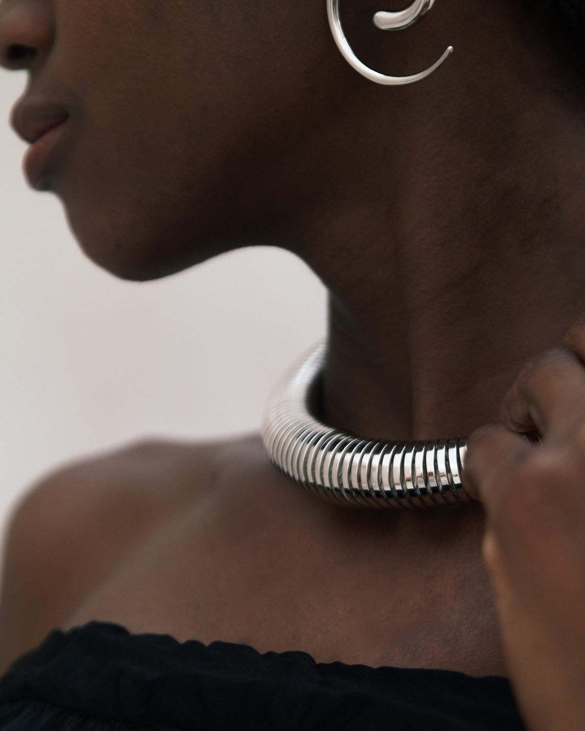 Choker Arazo Prata