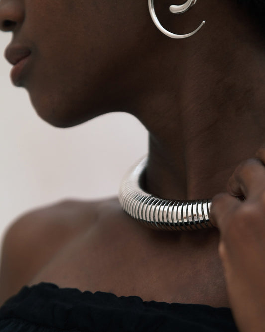 Choker Arazo Prata